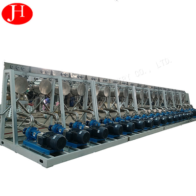 স্বয়ংক্রিয় কাসাভা স্টার্চ উত্পাদন লাইন বড় ক্ষমতা হাইড্রোসাইক্লোন মেশিন