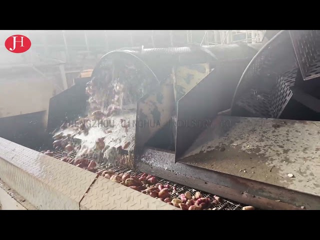 চীন স্টেইনলেস স্টীল ক্যাসাভা স্টার্চ উত্পাদন লাইন রোটারি ওয়াশিং মেশিন বিক্রির জন্য