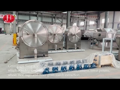 কাস্টমাইজড ক্যাসাভা স্টার্চ তৈরীর মেশিন এবং স্টেইনলেস স্টীল উপাদান