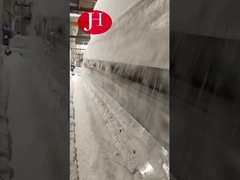 প্রক্রিয়াকরণ কর্মক্ষমতা জন্য স্টেইনলেস স্টীল স্ক্রিন মিষ্টি আলু ময়দা সরঞ্জাম