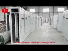 স্টেইনলেস স্টীল উপাদান এবং পিএলসি নিয়ন্ত্রণ সঙ্গে কাস্টমাইজড মিষ্টি আলু মেশিন