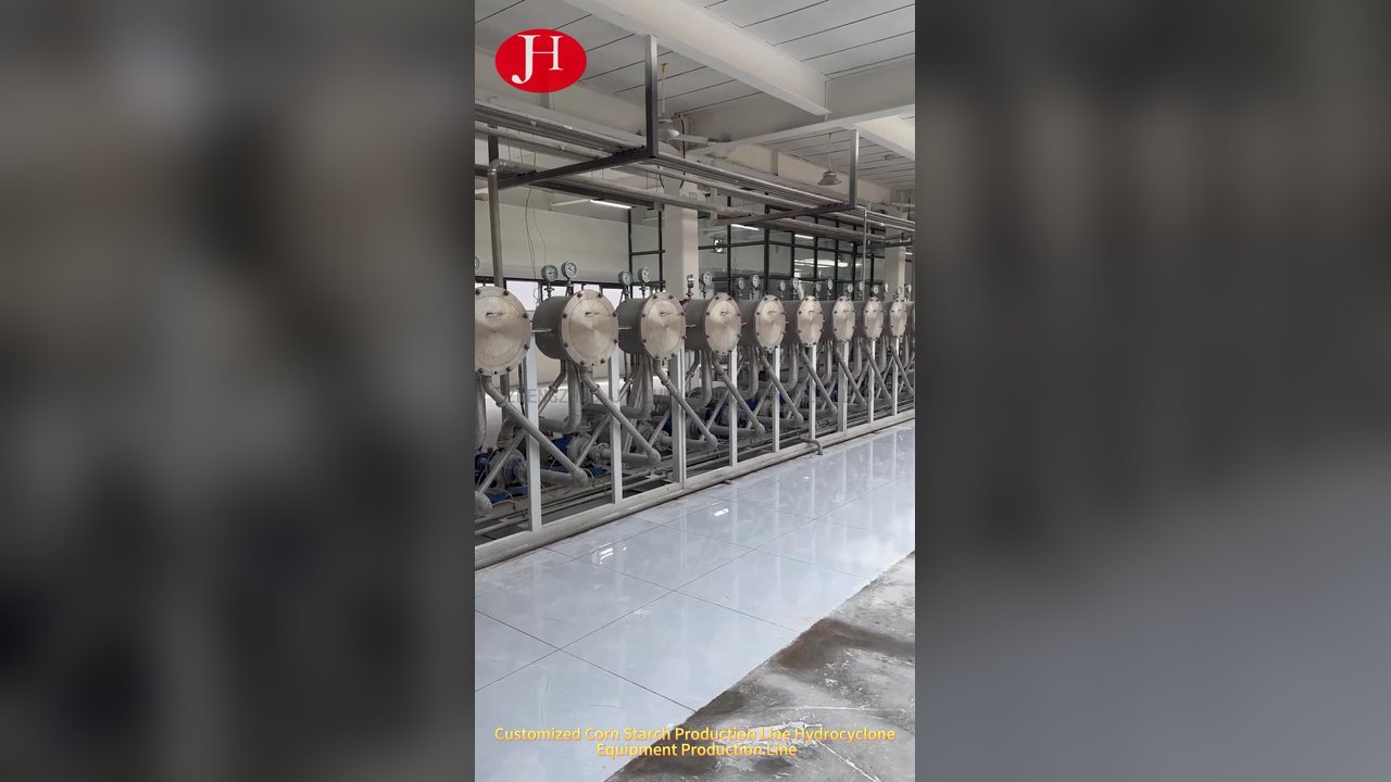 চীন ক্যাসাভা স্টার্চ প্রক্রিয়াকরণের জন্য স্টেইনলেস স্টীল হাইড্রোসাইক্লোন সরঞ্জাম বিক্রির জন্য
