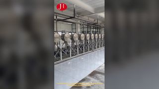 হাইড্রোসাইক্লোন সরঞ্জামের জন্য কাস্টমাইজড কর্ন স্টার্চ উত্পাদন লাইন